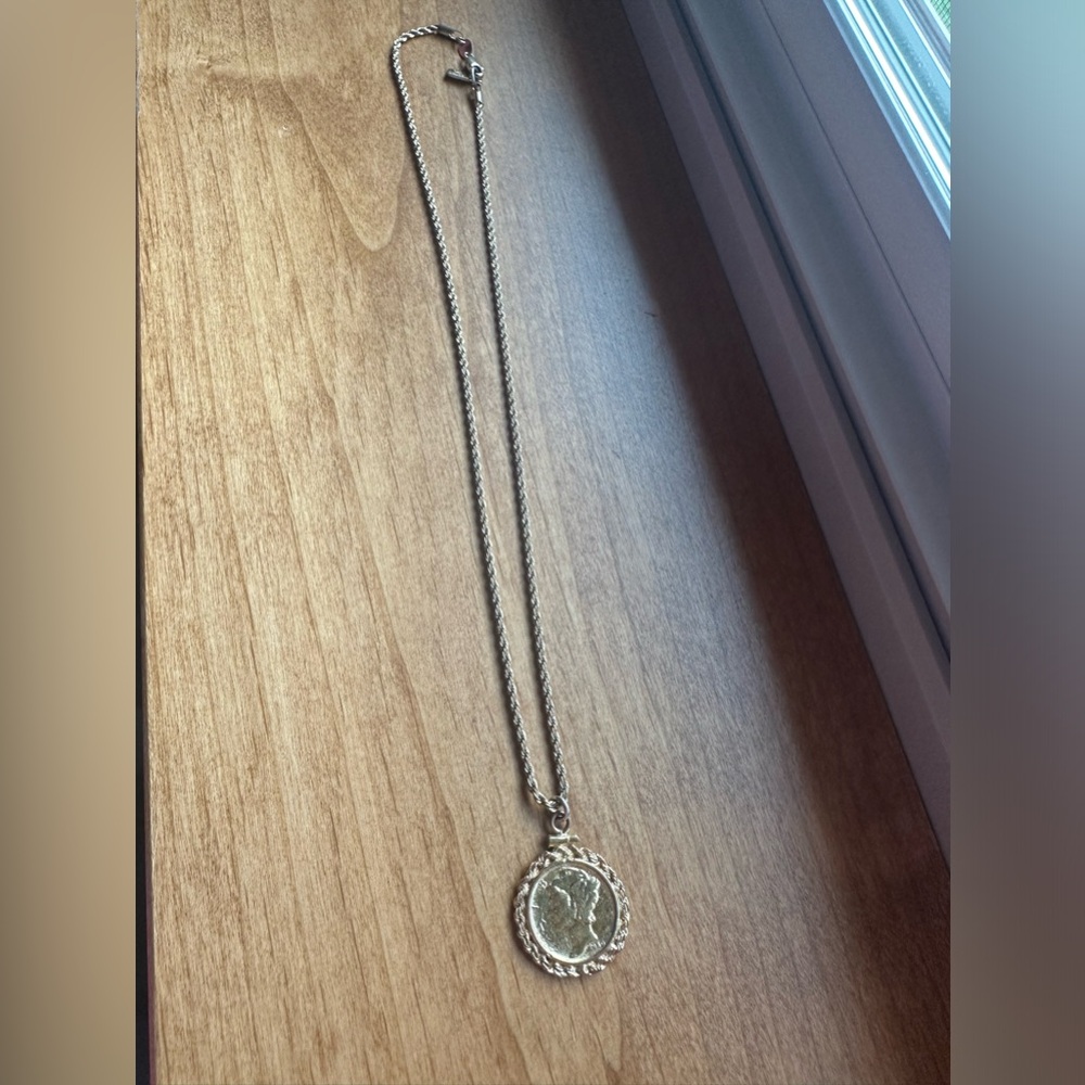 Gold necklace